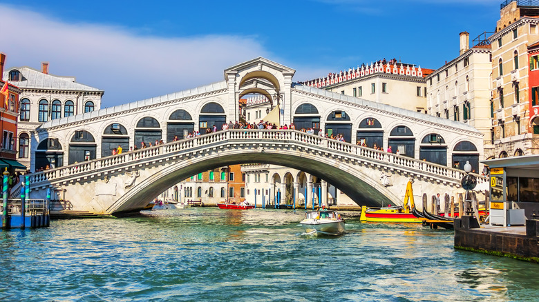 Rialto Bridge in Italy