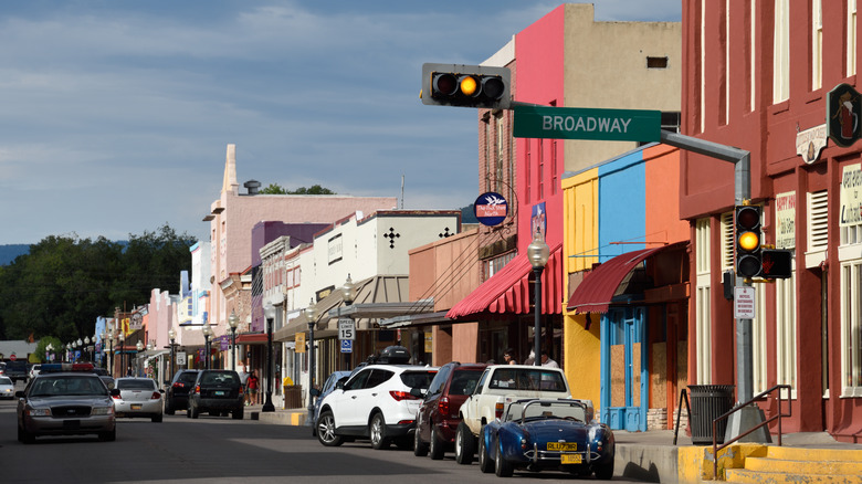 Historic downtown Silver City NM