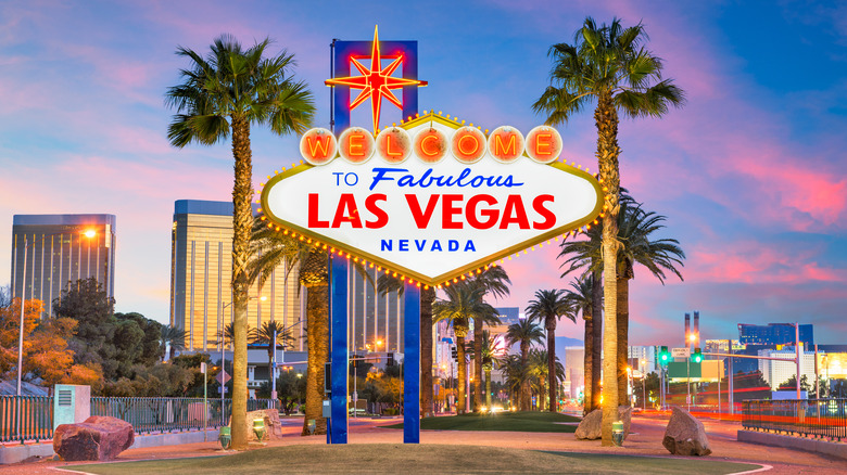 iconic Las Vegas sign