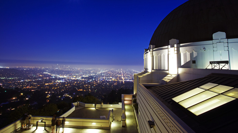 view from Griffith Observatory