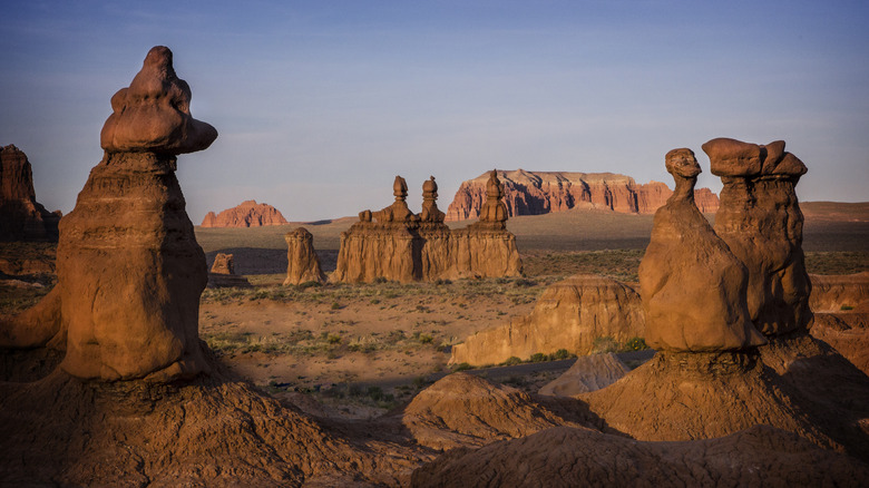 Red rock landscape of Green River