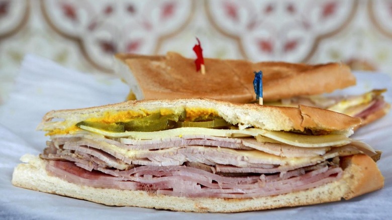 Cuban sandwich Havana Restaurant West Palm