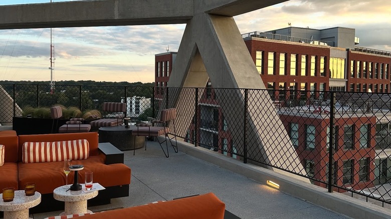 Terrace at Moonlight rooftop restaurant