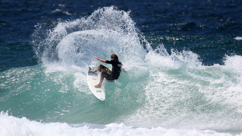 surfer at Surfest 2024 in Newcastle Australia