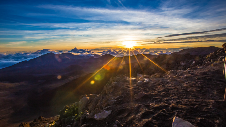 Haleakala Summit at sunrise