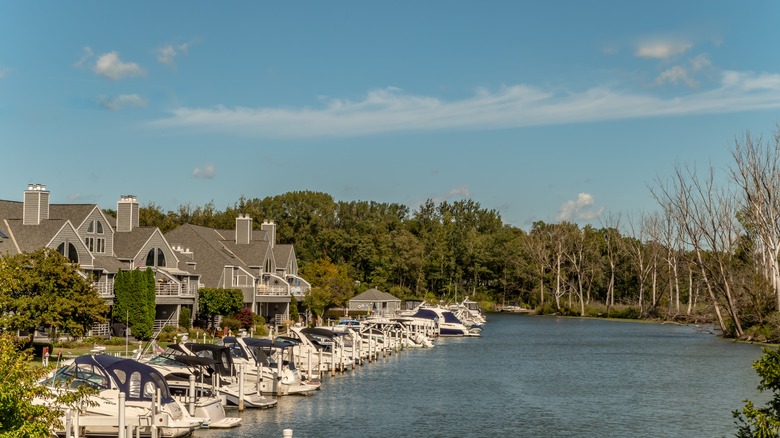 New Buffalo waterfront, Michigan