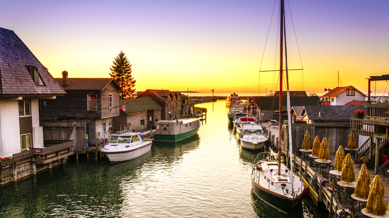 Waterfront, Leland, Michigan