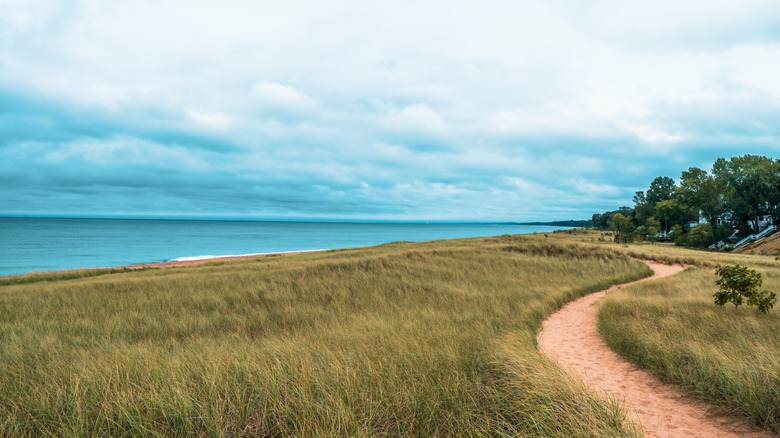 Sand dunes, New Buffalo, Michigan