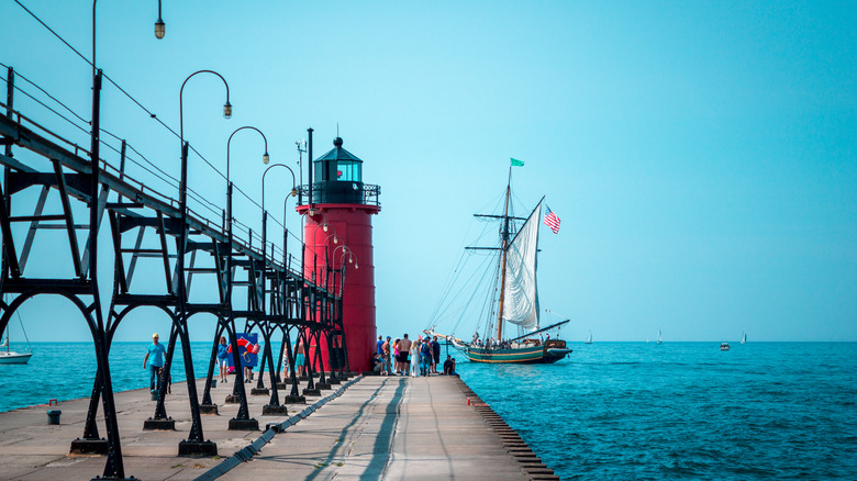 Lighthouse, South Haven, Michigan