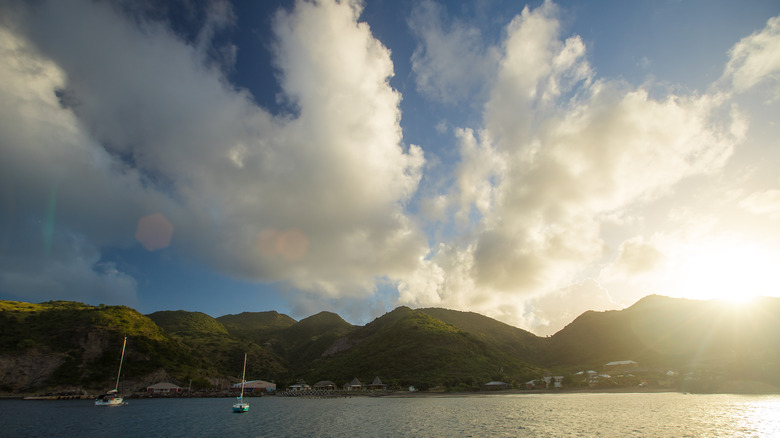 Volcanos at Montserrat, Leeward Islands