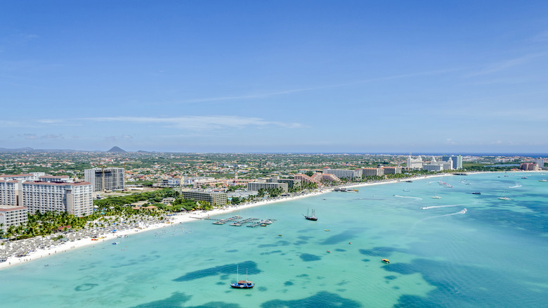 Resort district Palm Beach, Aruba