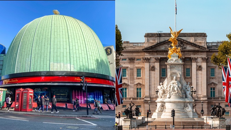 Madame Tussauds and Buckingham Palace