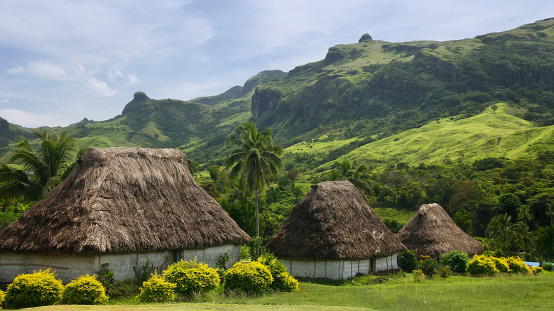 Traditional Fijian houses