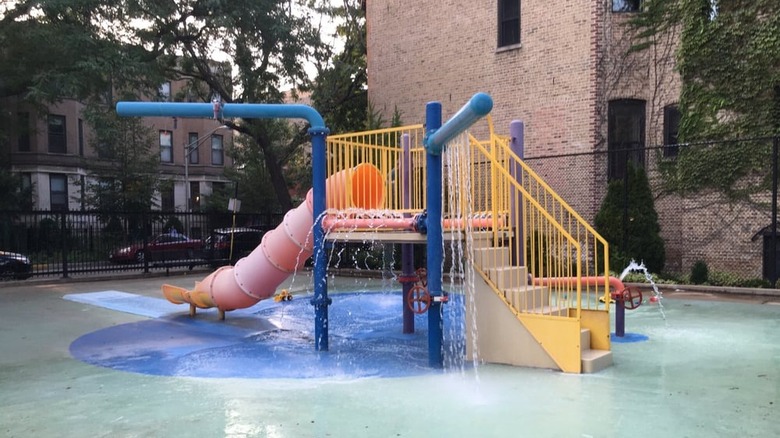 splash pad at Adams Park