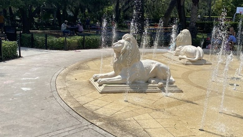 splash pad at Anderson Park