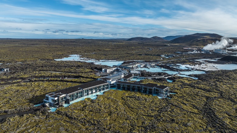 Aerial view of The Retreat and Blue Lagoon