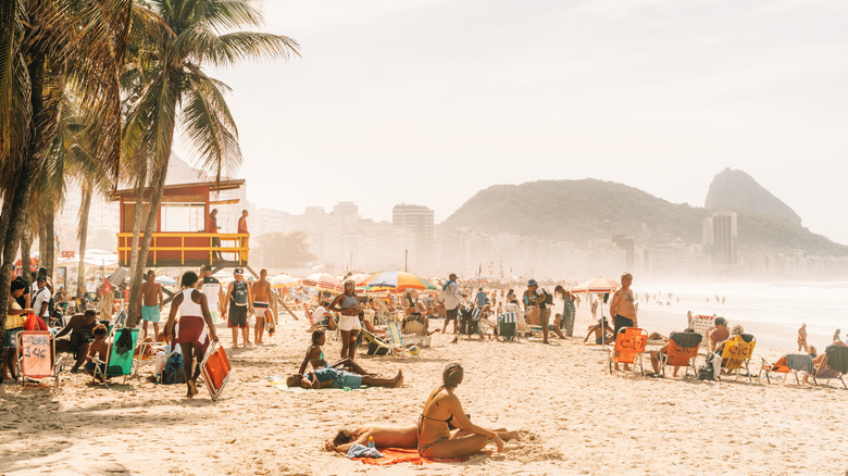Copacabana Beach in Brazil