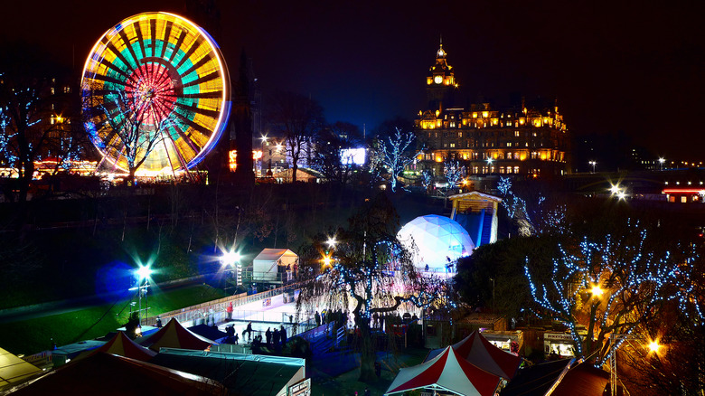 Winter Wonderland in Edinburgh 