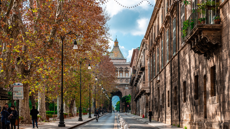 A street in Palermo