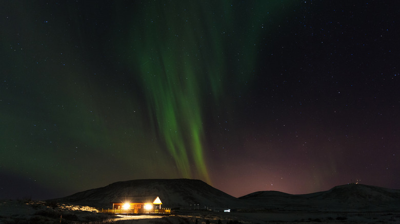 Northern Lights in Reykjavik