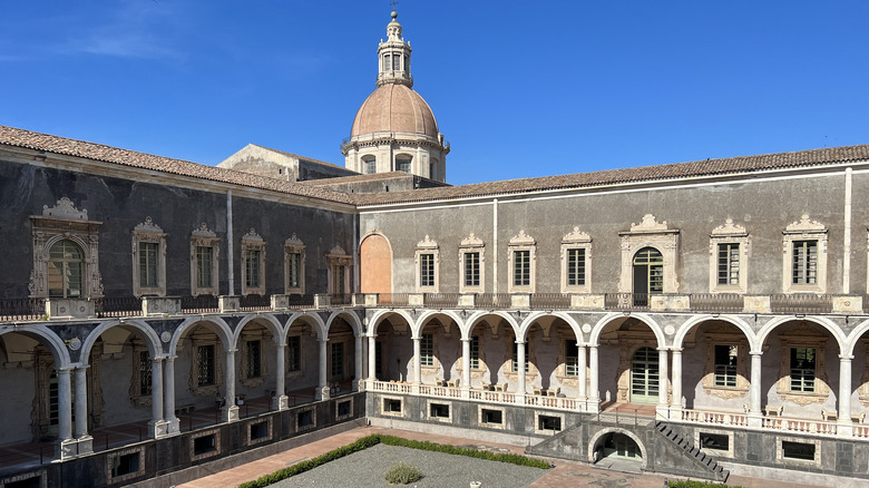 The monastery in Catania