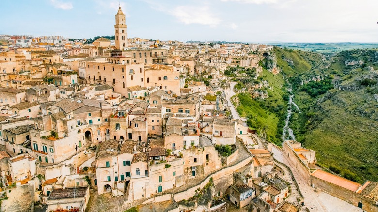 The rocky city of Matera