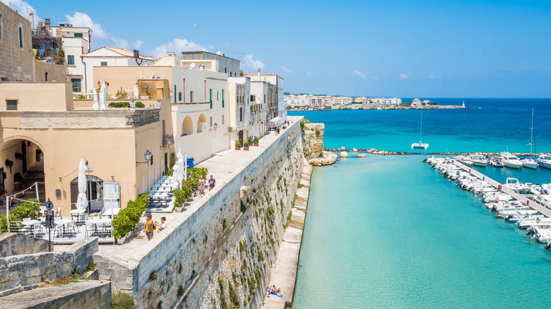 Coastal city of Otranto