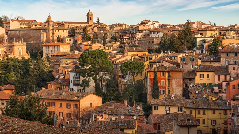 The Italian city of Perugia