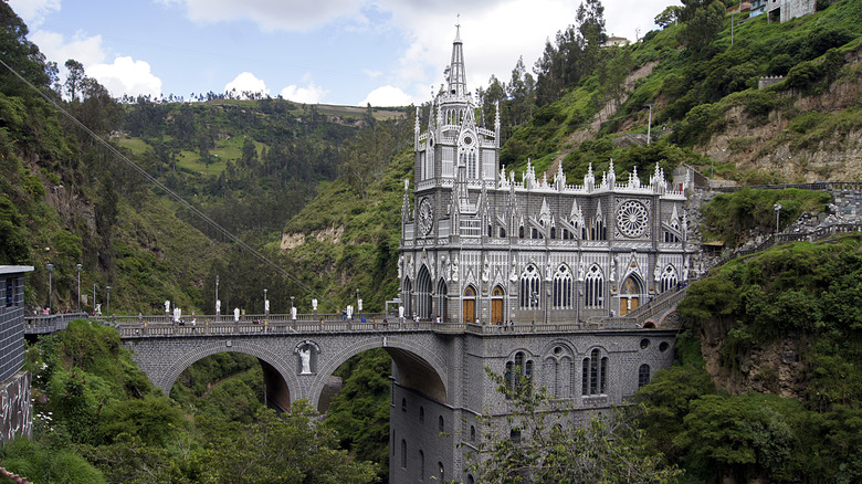Sanctuary of Las Lajas in Colombia