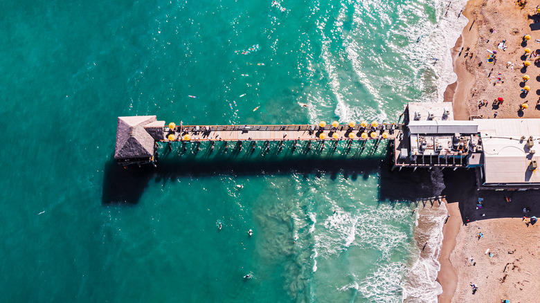 Aerial view of Cocoa Beach