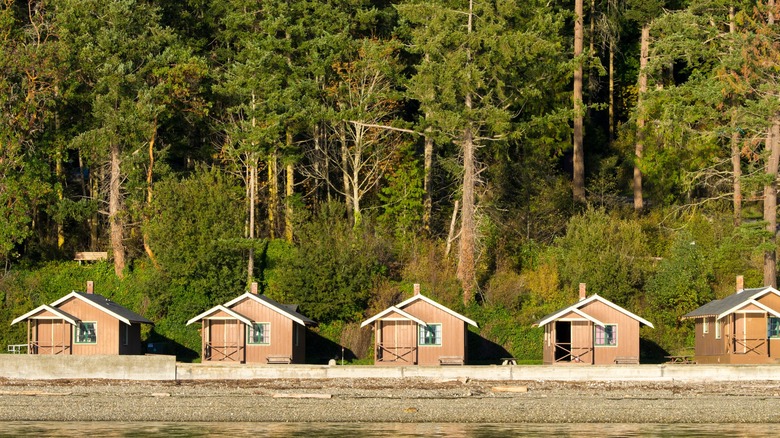 Cabins at Cama Beach