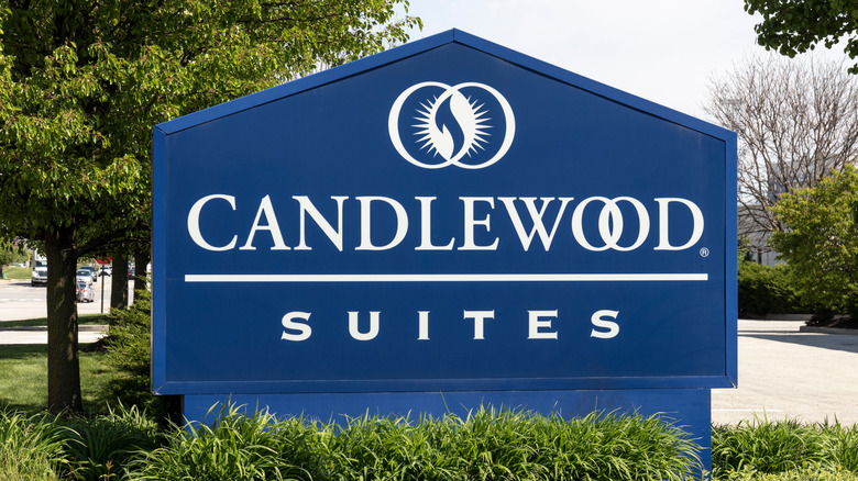 Candlewood Suites sign