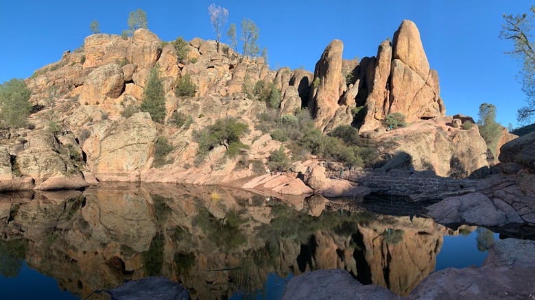 rock formations in Pinnacles National Park
