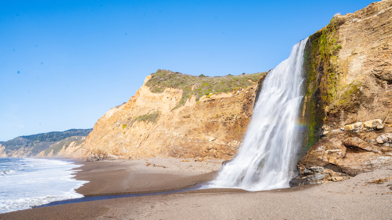 Alamere falls in Point Reyes
