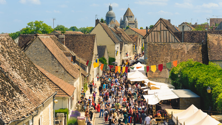 medieval town festival