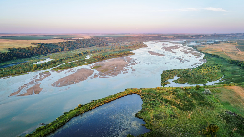 Niobrara River from above