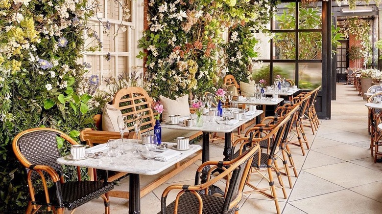Outdoor space at Dalloway Terrace