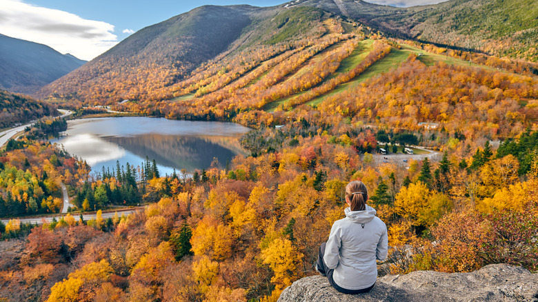 White Mountains in New Hampshire