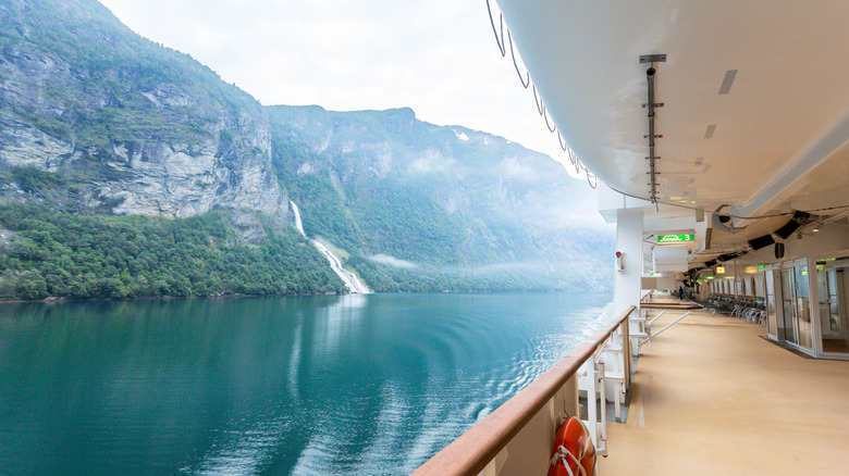 Taking a cruise through Norway