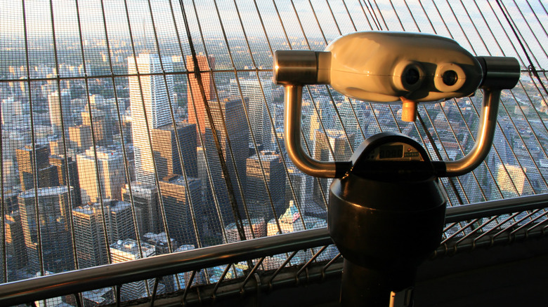 Main observation level in tower