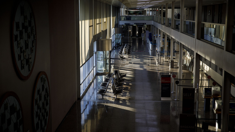 Inside of Tulsa International Airport