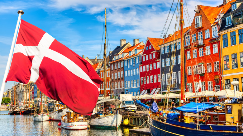 Sea port in Copenhagen