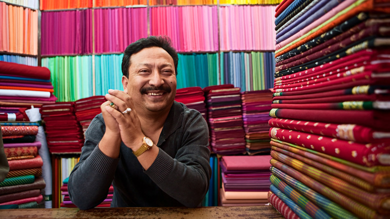 Fabric shopkeeper