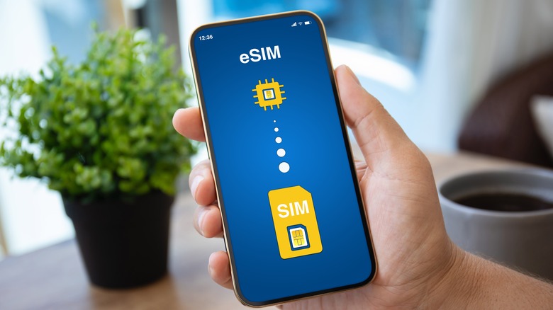 eSim on phone