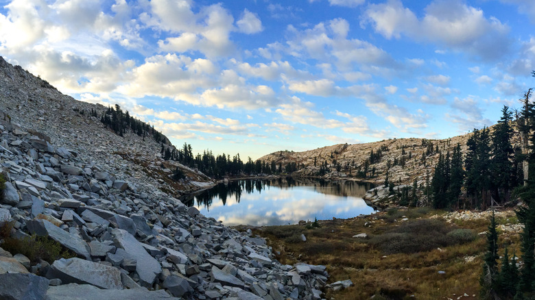 lyons lake Desolation wilderness in Eldorado National Forest