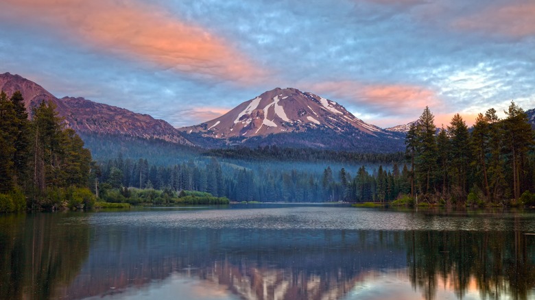 Sunset at Lassen Volcanic National Park