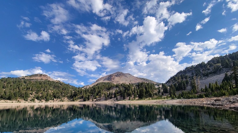 Lake at Lassen Volcanic National Park