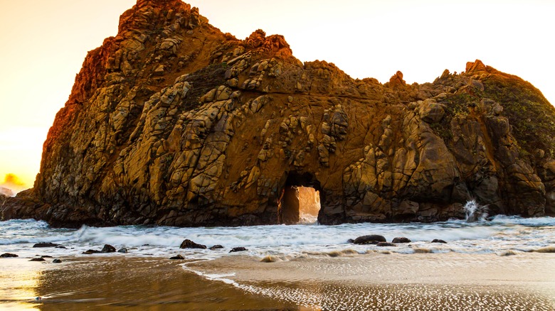 Sunset at Pfeiffer Big Sur State Park