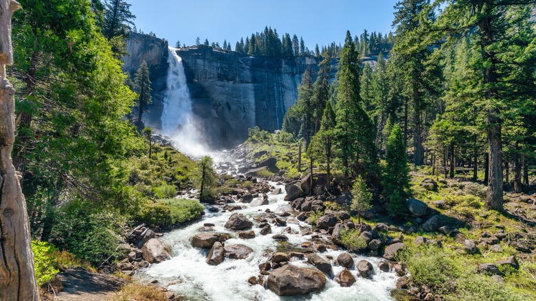 Waterfall at Yosemite National Park