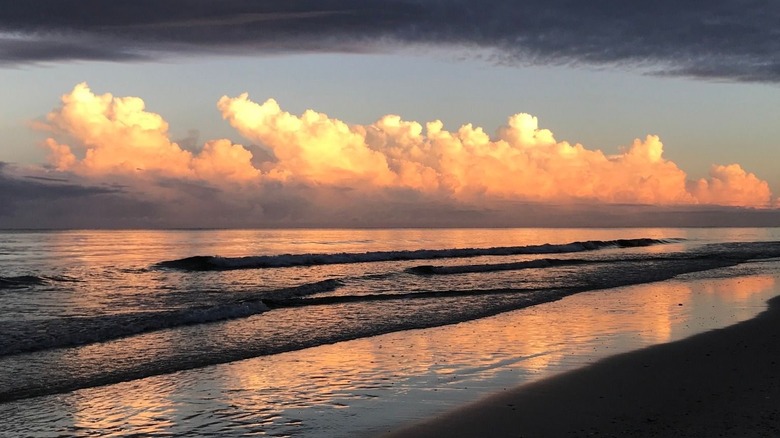 Sunset and storm clouds at St. Joseph Peninsula